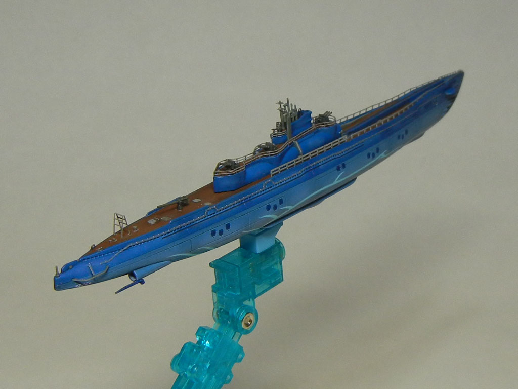 1/700 蒼き鋼のアルペジオ 潜水艦 イ401 製作の3 完成: ぷらぷら漫遊記