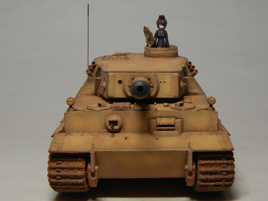 1/35 ガールズ＆パンツァー ティーガーI 黒森峰女学園ver. 製作